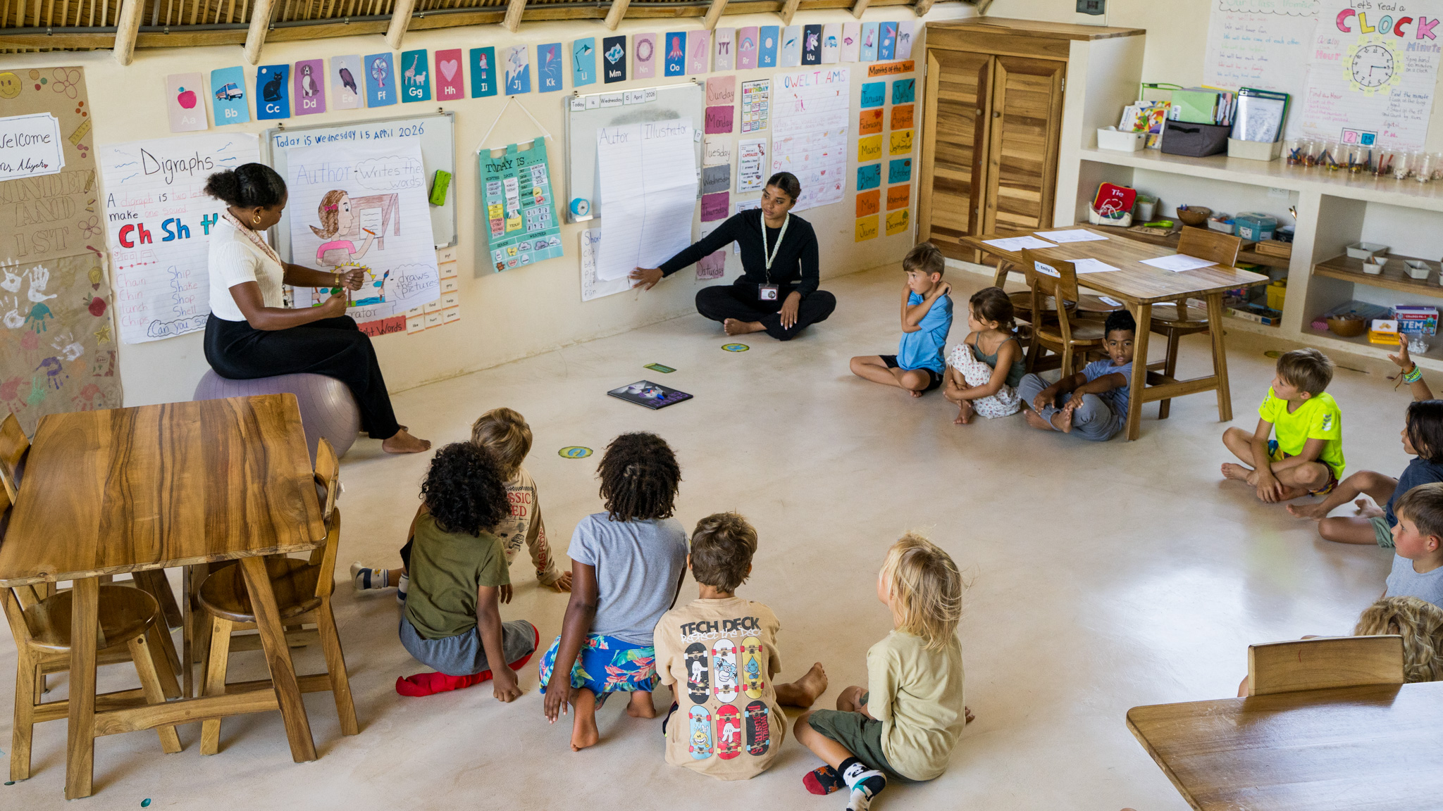 A real classroom moment at The School House